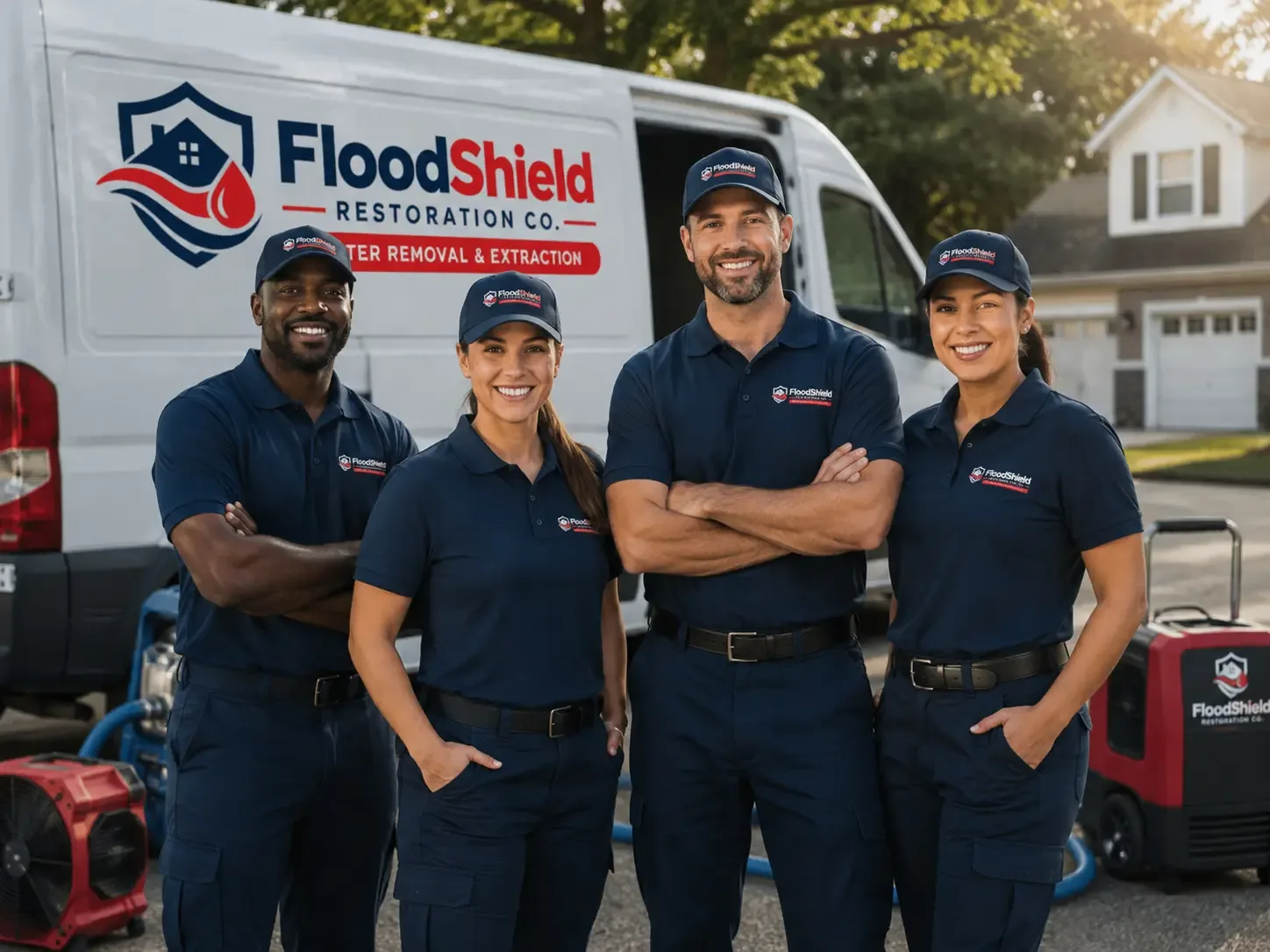 Flood Damage Restoration company in Rake, IA
